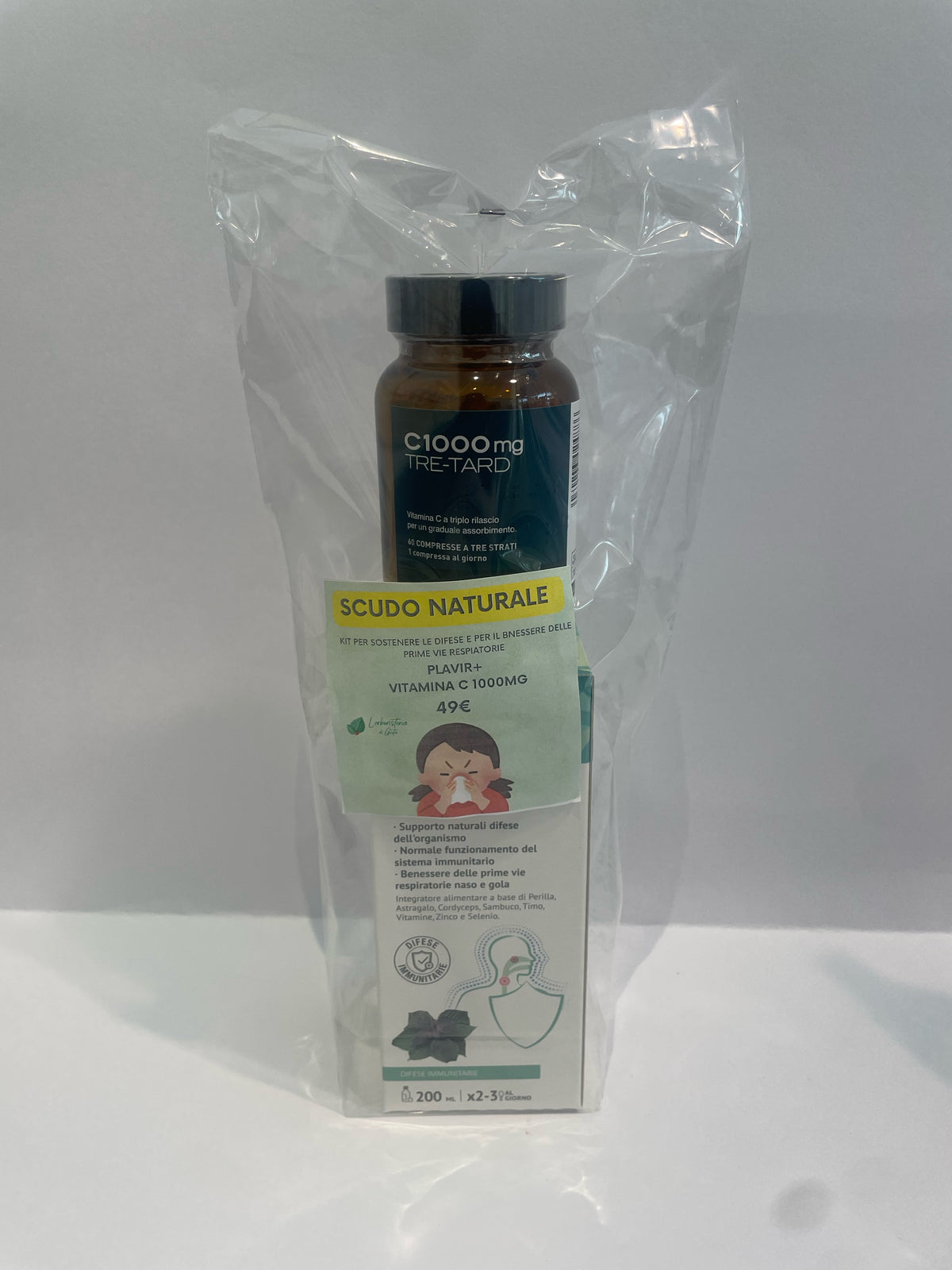 Kit scudo naturale adulti benessere vie respiratorie