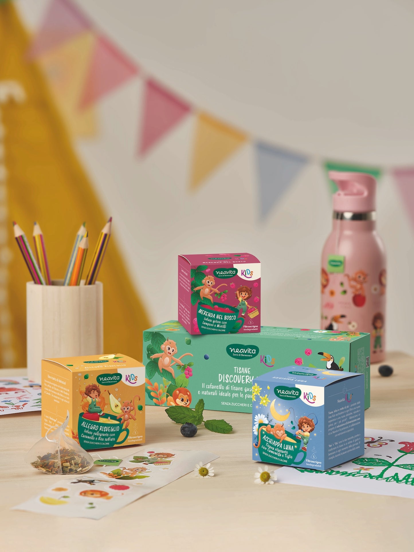 Tisane discovery kit kids 5x3 filtriscrigno