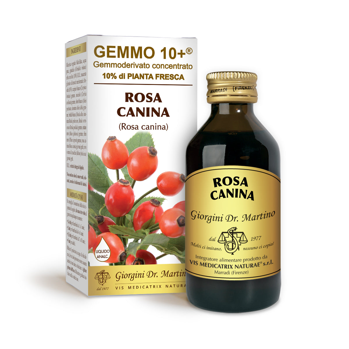 Rosa Canina estratto integrale liquido analcoolico 100ml