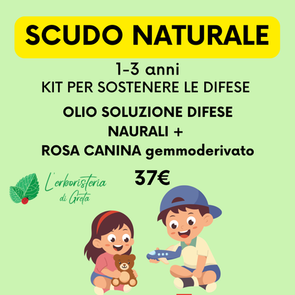 Kit scudo naturale baby 1-3 anni