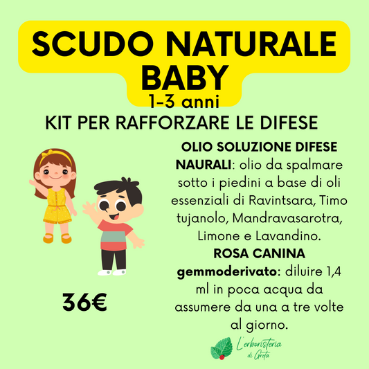 Kit scudo naturale baby 1-3 anni