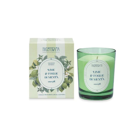 Candela Lime e Foglie di Menta 180g