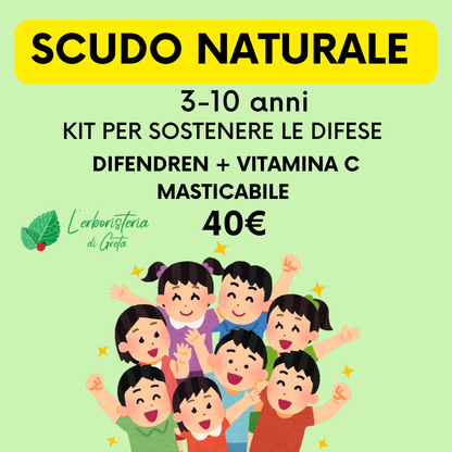 Kit scudo naturale 3-10 anni