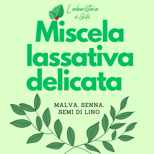 Miscela lassativa delicata