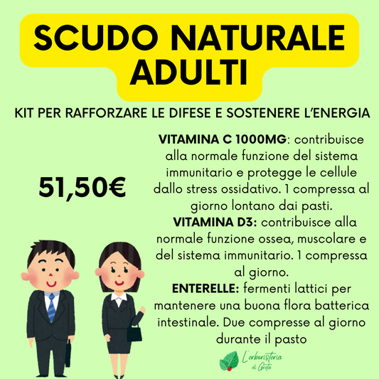 Kit scudo naturale adulti