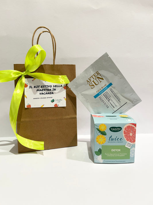 Il kit estivo della maestra in vacanza