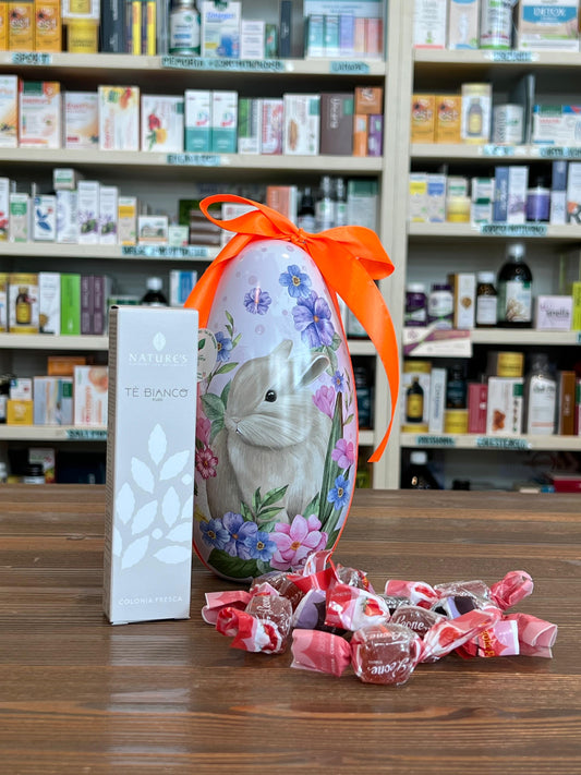 Uovo di Pasqua grande rosa