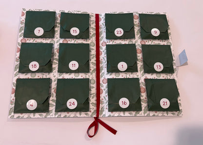 Calendario dell'avvento dell'Erboristeria di Greta 24 caselle