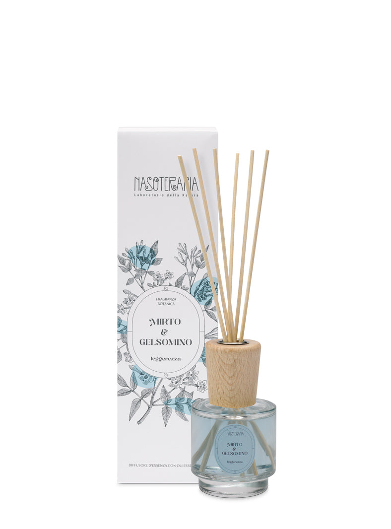 Diffusore a bastoncini Mirto e Gelsomino 100ml