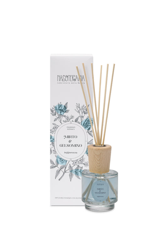 Diffusore a bastoncini Mirto e Gelsomino 100ml