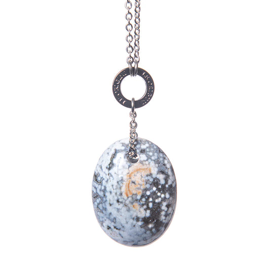 Collana Zodiac Diaspro Oceano