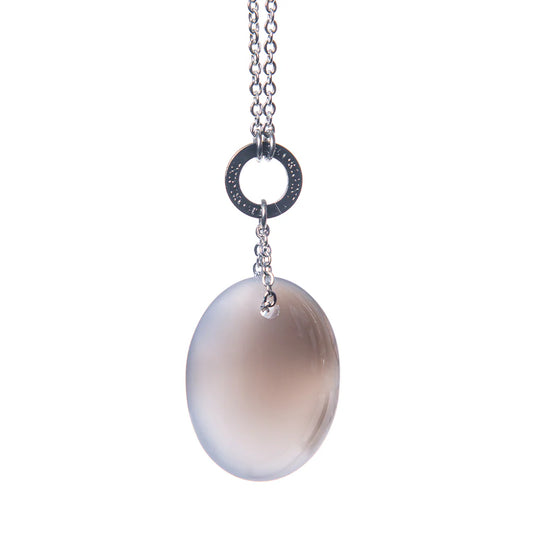 Collana Zodiac Agata Grigia