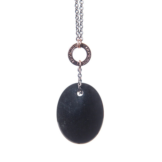 Collana Zodiac Ossidiana