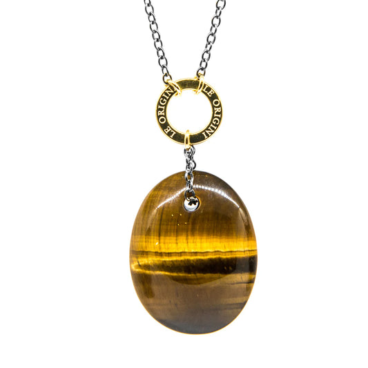 Collana Zodiac Occhio di Tigre