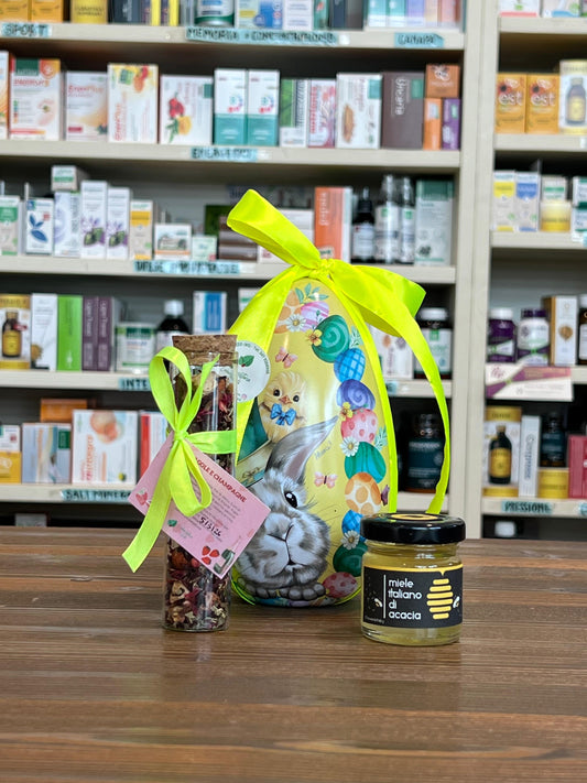 Uovo di Pasqua piccolo giallo