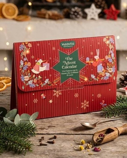 Calendario dell'avvento Neavita 24 filtri tisana
