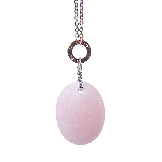 Collana Zodiac Quarzo Rosa
